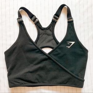 GYMSHARK Black Sports Bra